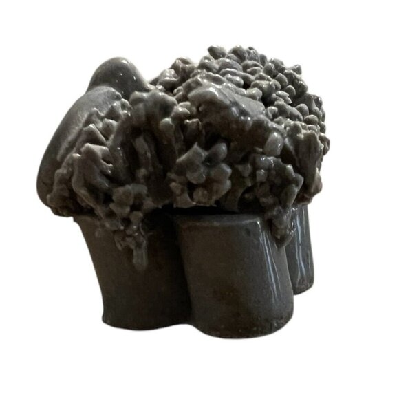 Spaghetti‎ Elephant Vintage Gray Clay Miniature Figurine 1” - Picture 4 of 5